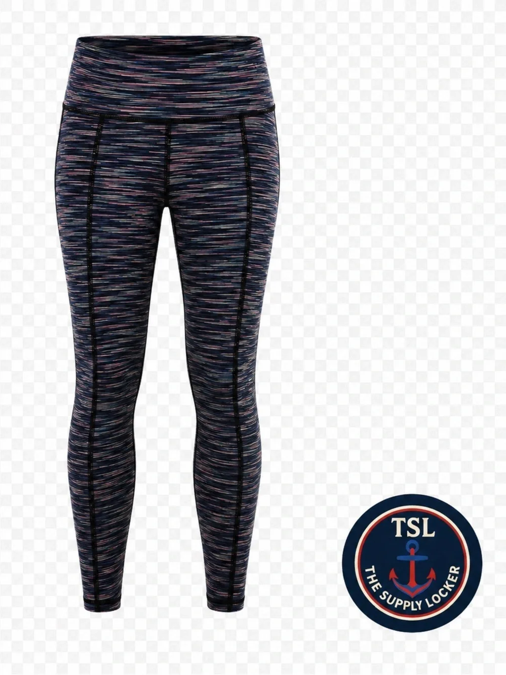 DSG Girls XS (6-7) High Rise Leggings Multicolor Athletic NWT